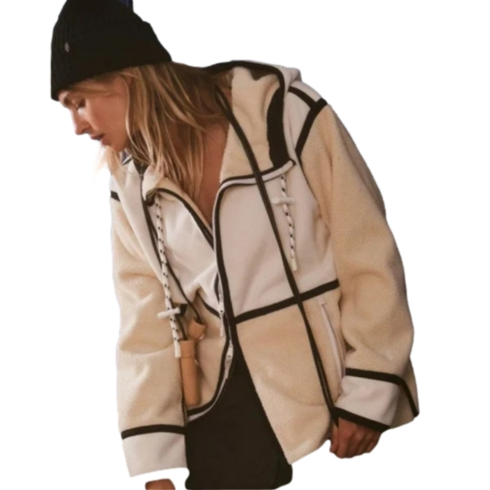Free People Movement polar plunge fleece jacket in Medium NWOT